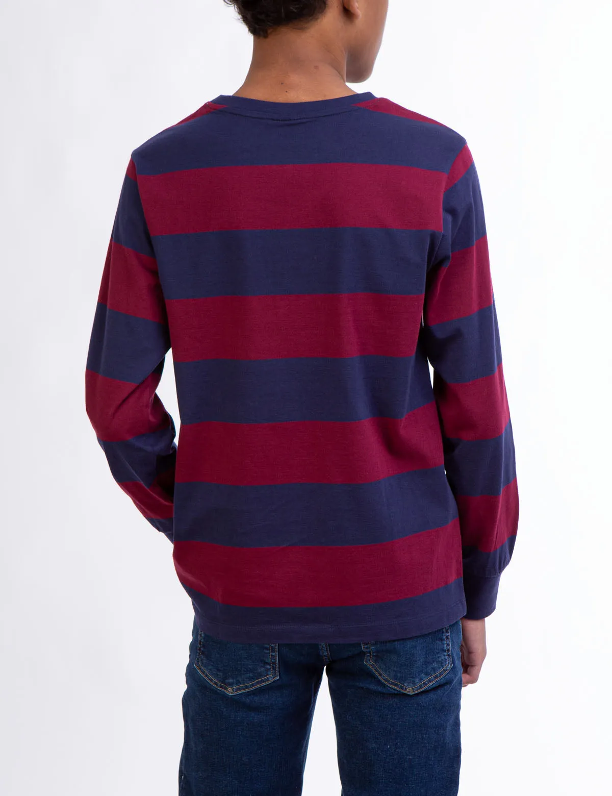 BOYS LONG SLEEVE RUGBY T-SHIRT