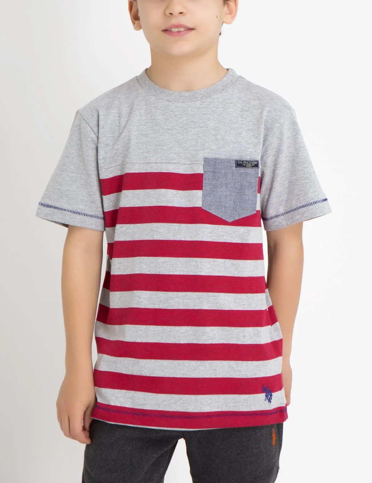 BOYS STRIPED T-SHIRT