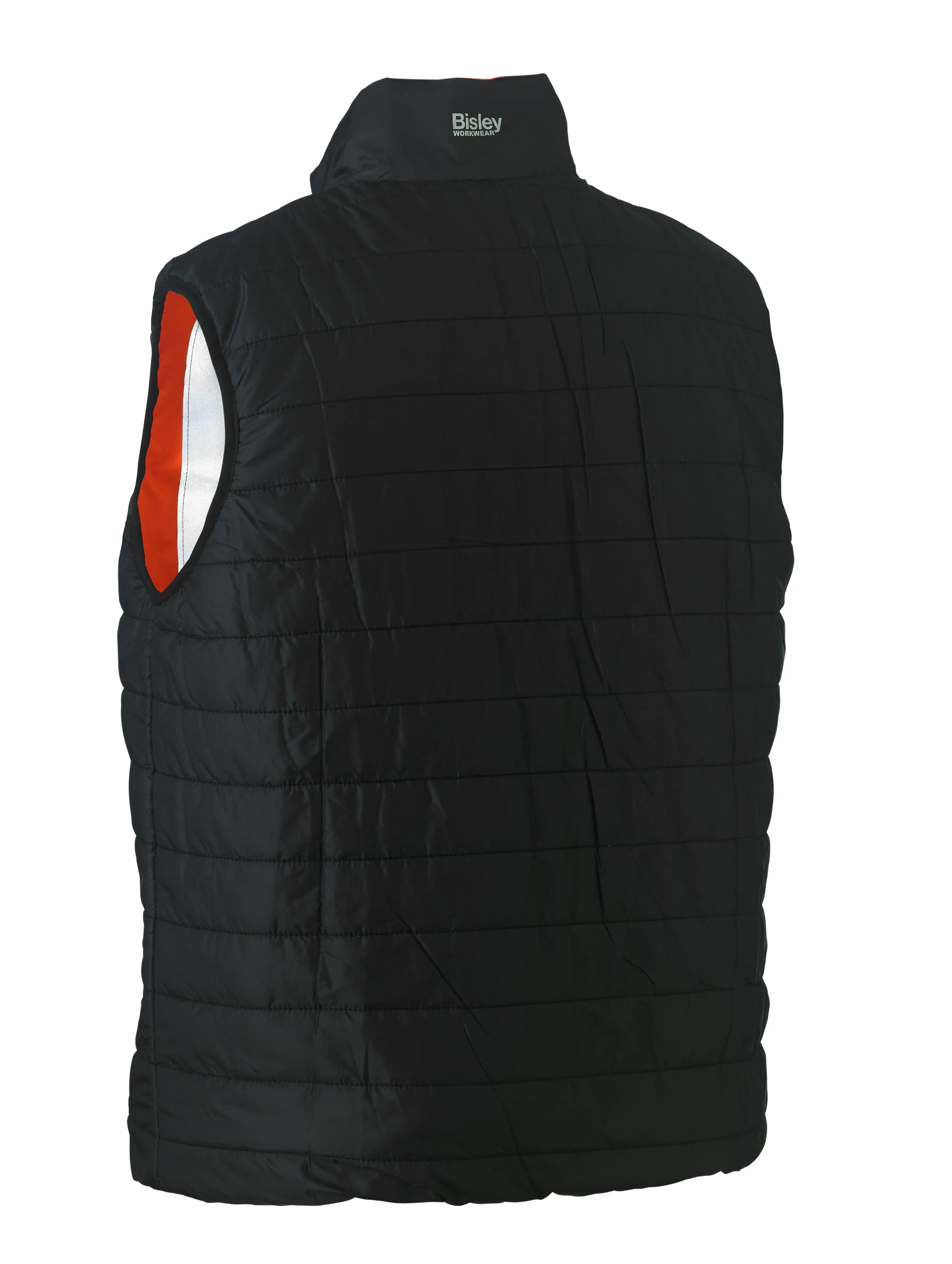 BV0330HT Bisley Taped Hi Vis Reversible Puffer Vest