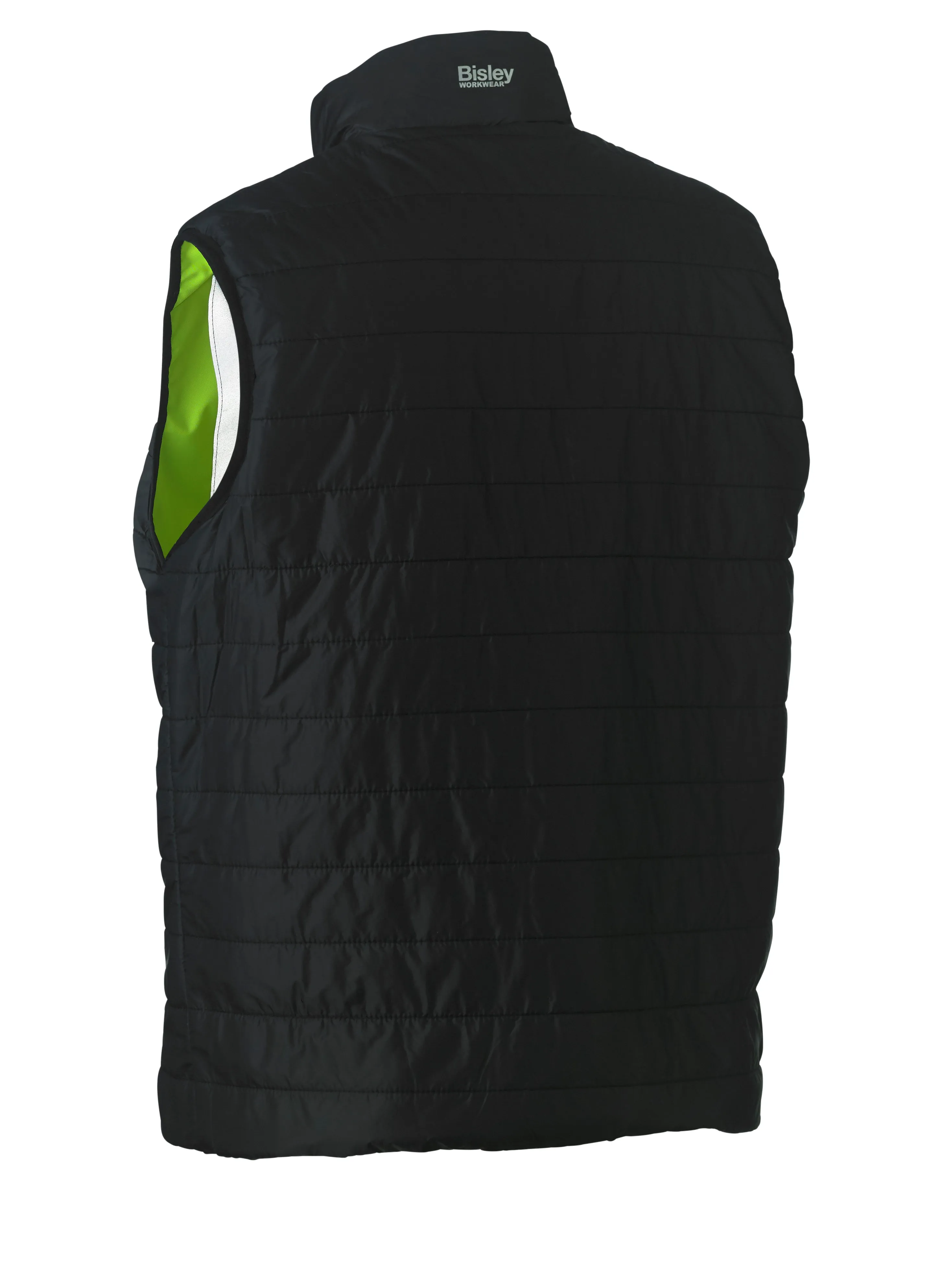 BV0330HT Bisley Taped Hi Vis Reversible Puffer Vest