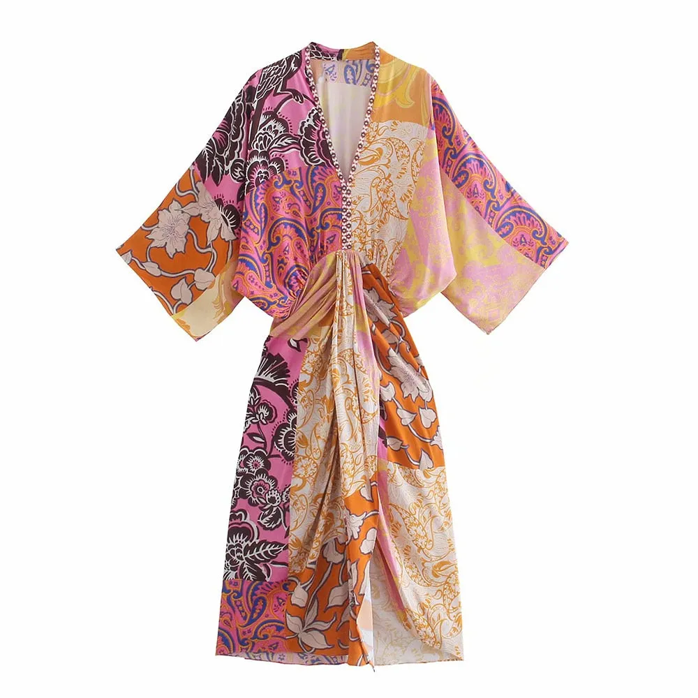 Chic Madam Kimono Dress