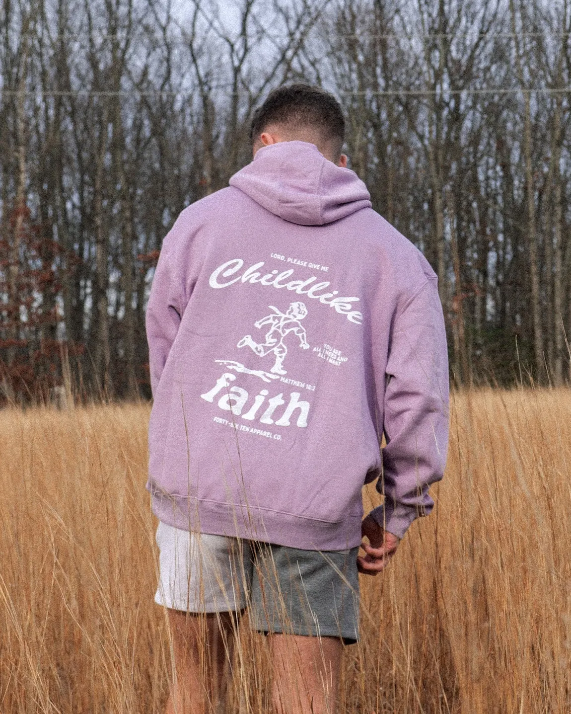 Childlike Faith Retro Hoodie