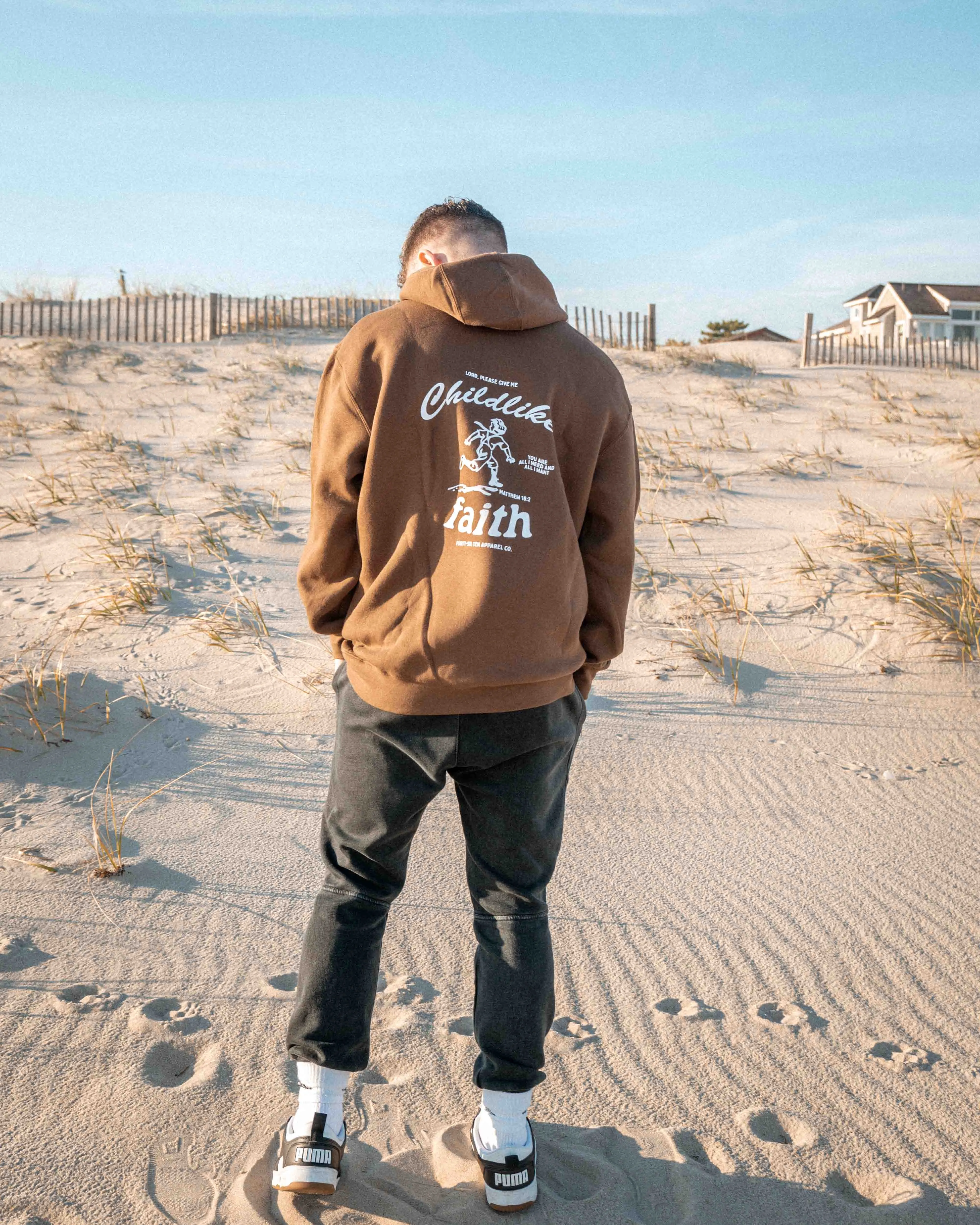 Childlike Faith Retro Hoodie