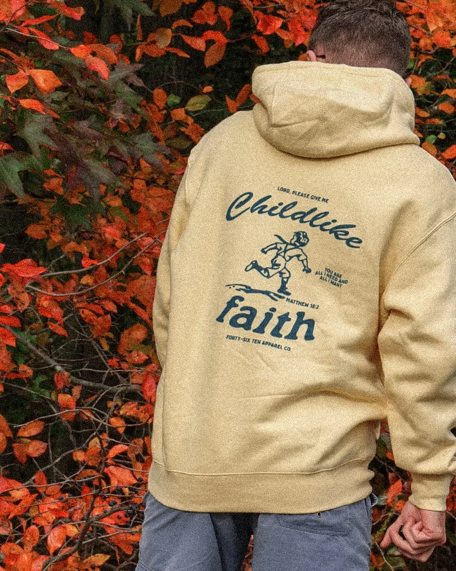 Childlike Faith Retro Hoodie