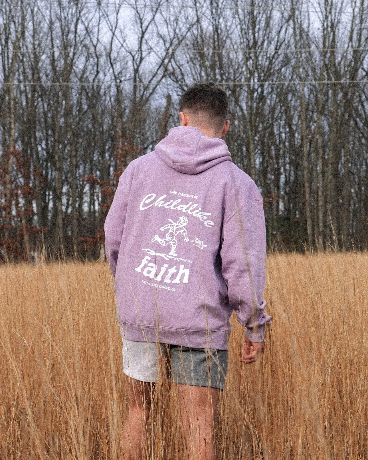 Childlike Faith Retro Hoodie