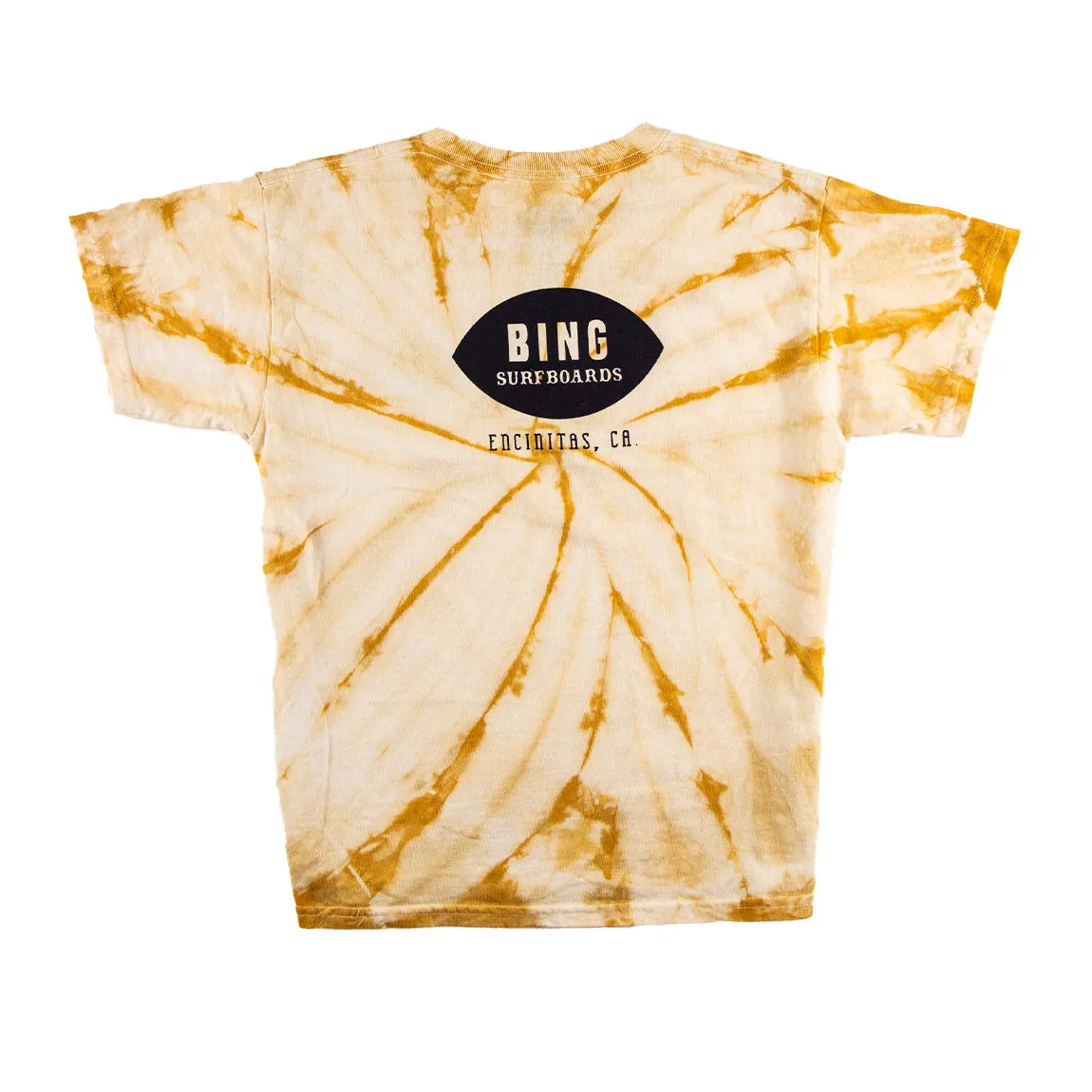 CLASSIC ENCINITAS II Premium Kids Tie-Dye S/S T-Shirt - Honey