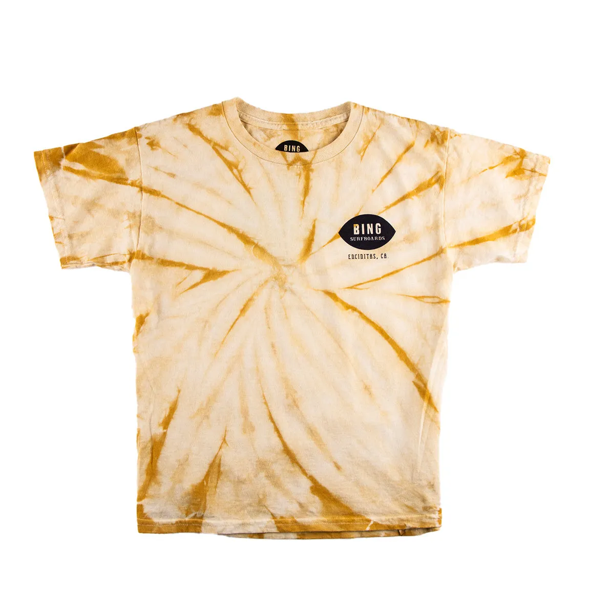 CLASSIC ENCINITAS II Premium Kids Tie-Dye S/S T-Shirt - Honey