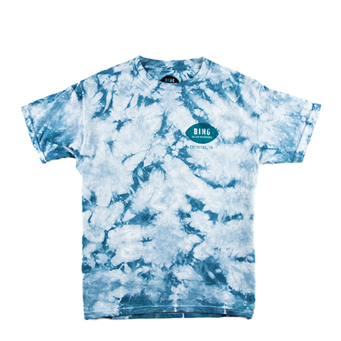 CLASSIC ENCINITAS II Premium Kids Tie-Dye S/S T-Shirt - Pale Turquoise