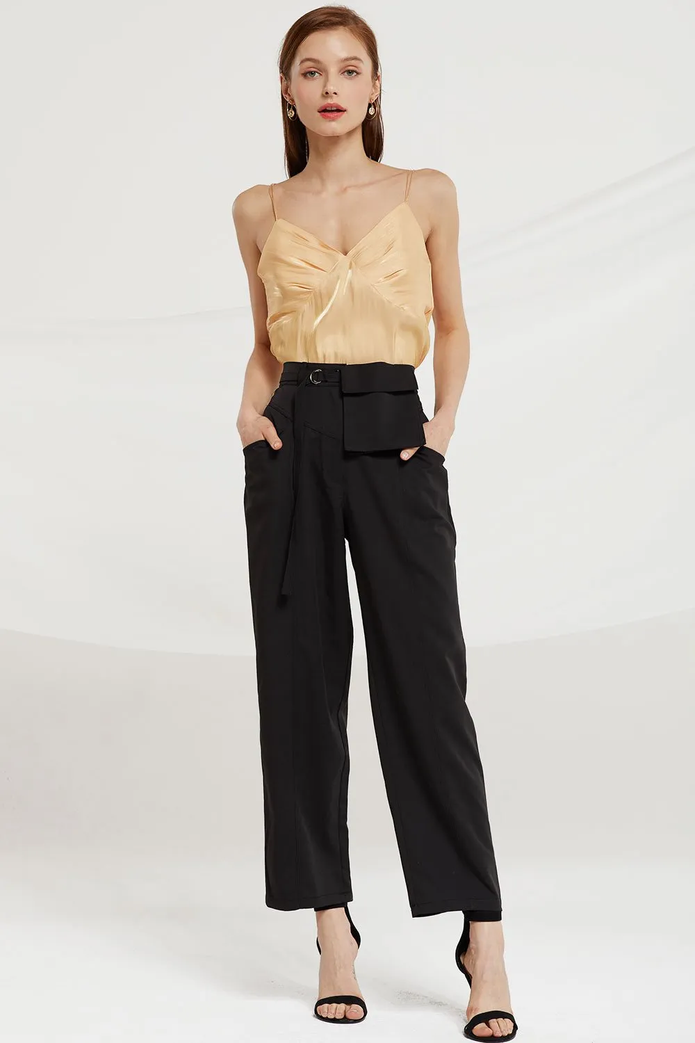 Elliott Slouchy Pants w/ Belt Bag