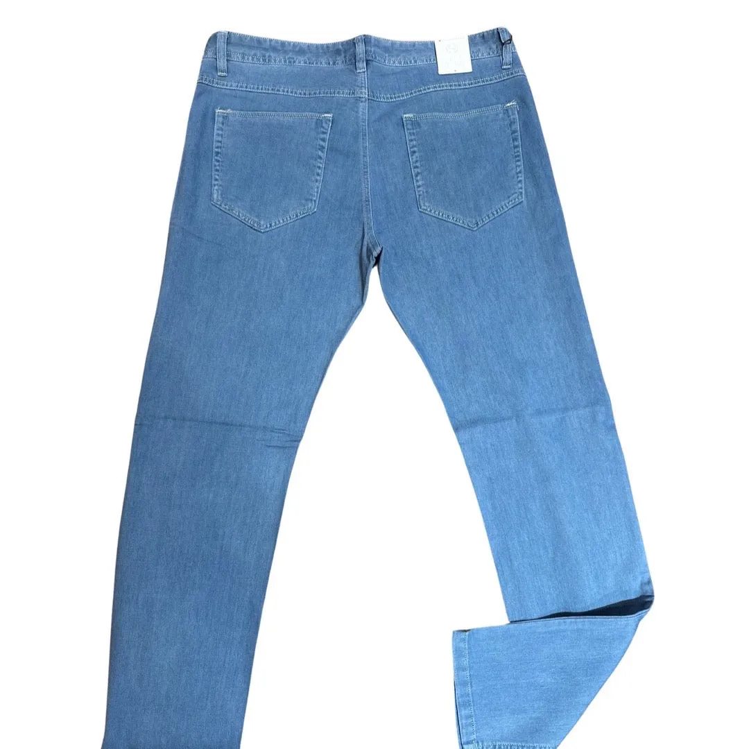 Enzo Beta Skinny-22 Light Blue Denim Jeans