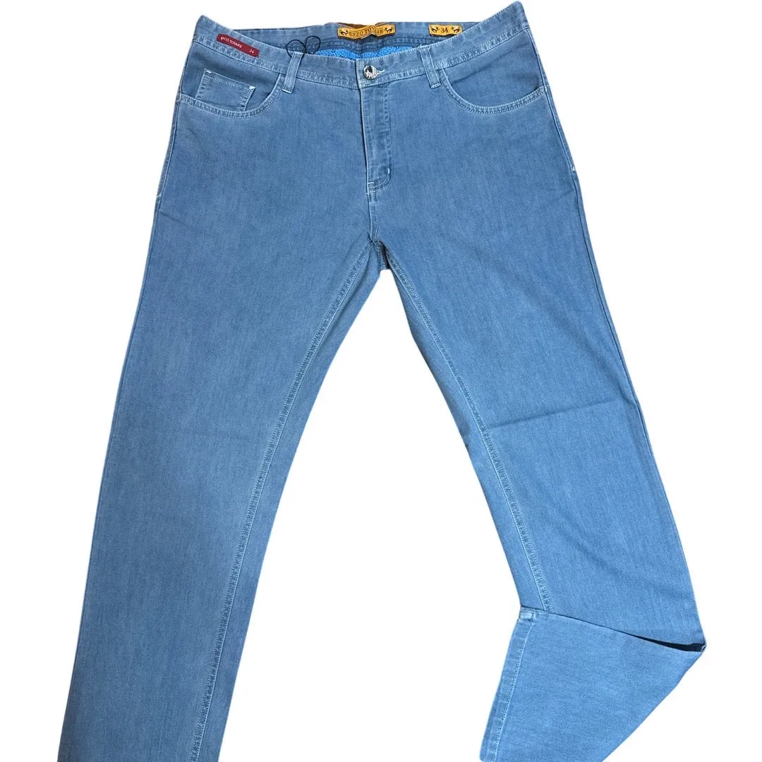 Enzo Beta Skinny-22 Light Blue Denim Jeans