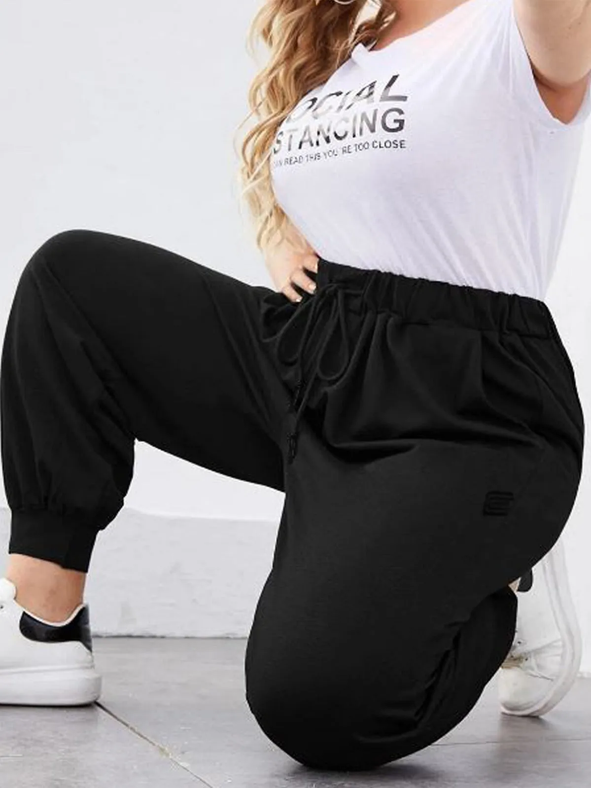 Enzo | Womens Oversized Joggers