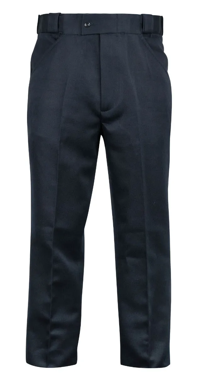 First Class MTA Western Pocket Poly Rayon Pants (Navy Blue)