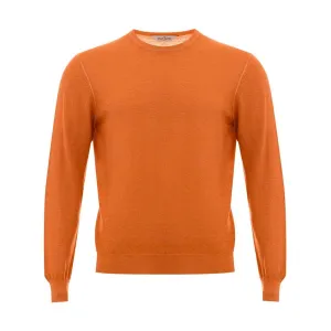 Gran Sasso Orange Wool Sweater