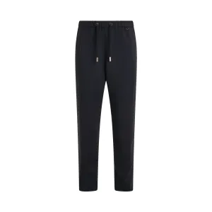 Keychain Straight Fit Pants in Black