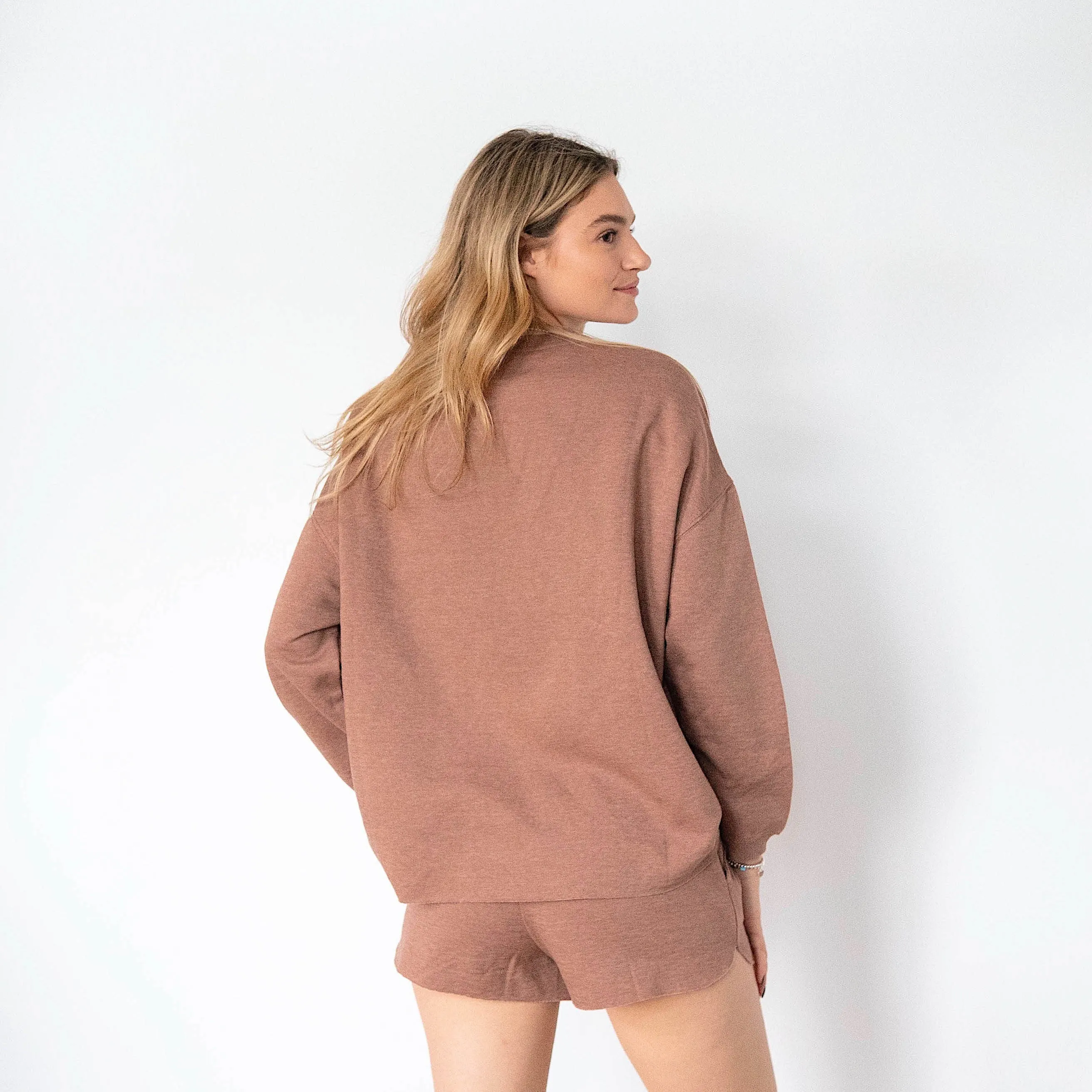 Ladies' Ginger Snap Melange Comfortwear Collection Sweatshirt