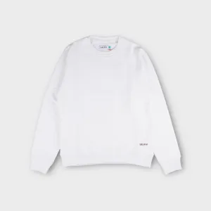 Le Fix Lite Lightning Crewneck I Hvid