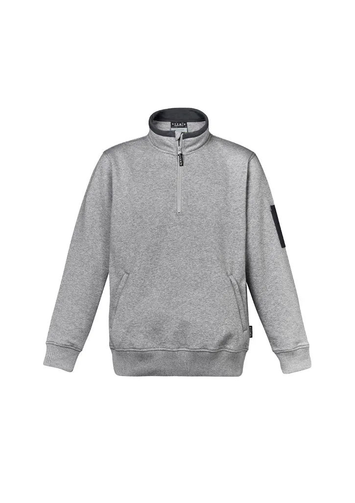 Mens 1/4 Zip Brushed Fleece