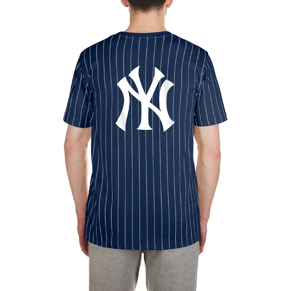 NY Yankees 2024 Logo Tee 'Navy'