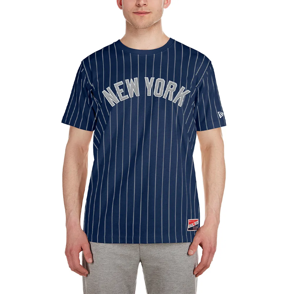 NY Yankees 2024 Logo Tee 'Navy'