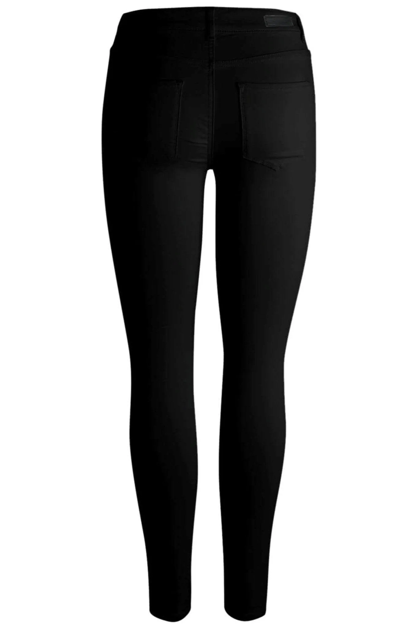 Pieces Jeans - Black (mid-waist)