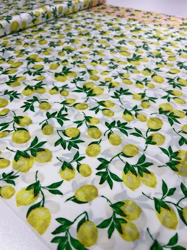 Printed Satin - Amalfi - 150cm