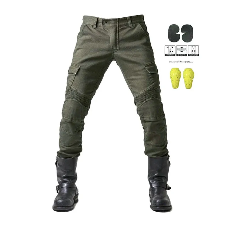 Professional Motorcycle Pants, Riding Jeans, Anti-fall, Classic Motorcycle Rider Pants, Racing Pants for All Seasons