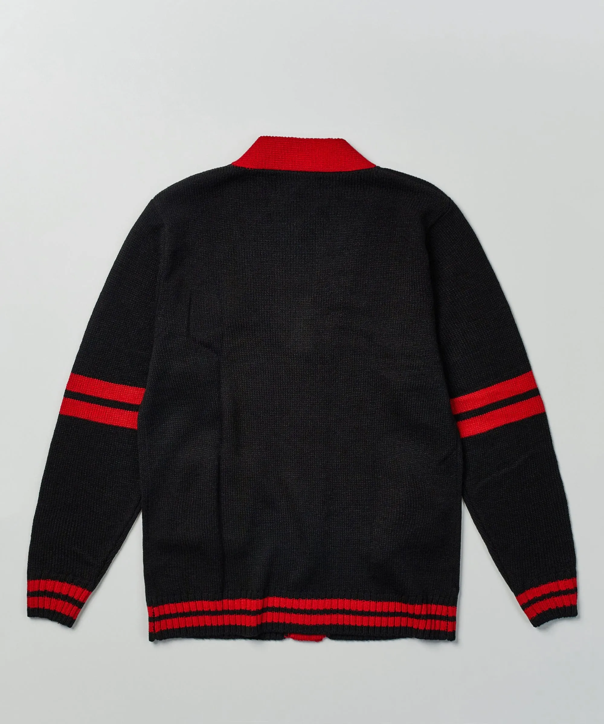 Regal Cardigan Sweater - Black