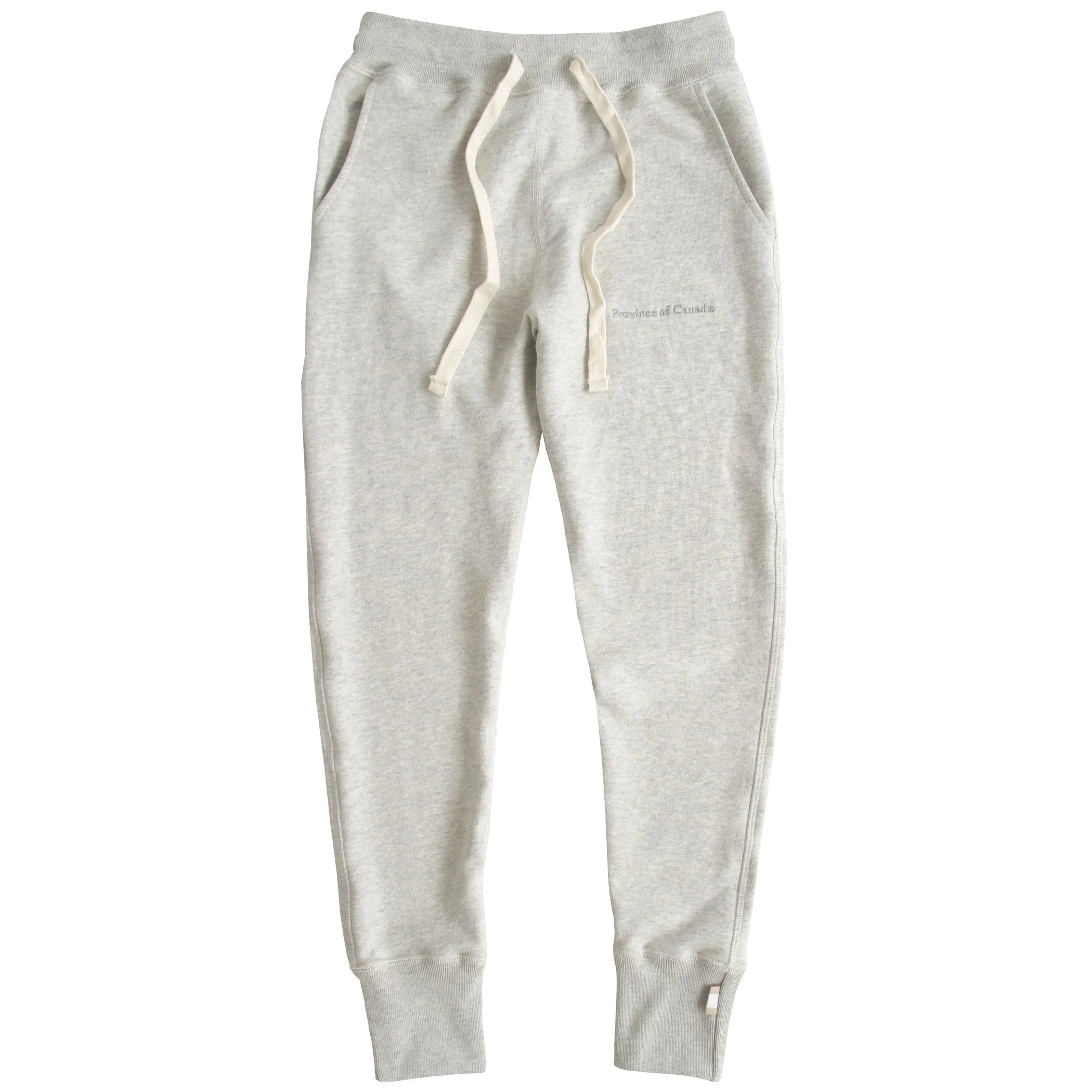 Skinny French Terry Sweatpant Eggshell - Unisex