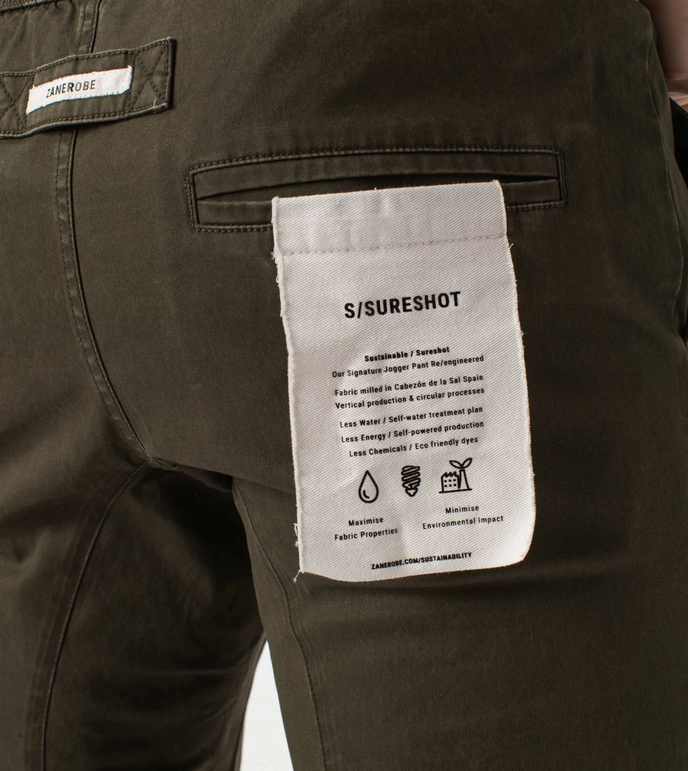 Sustainable Sureshot Jogger Peat - Sale