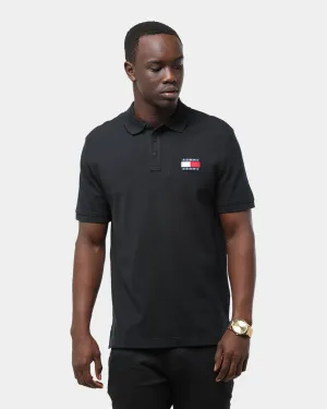 Tommy Jeans Men's TJM Tommy Badge Polo Tommy Black