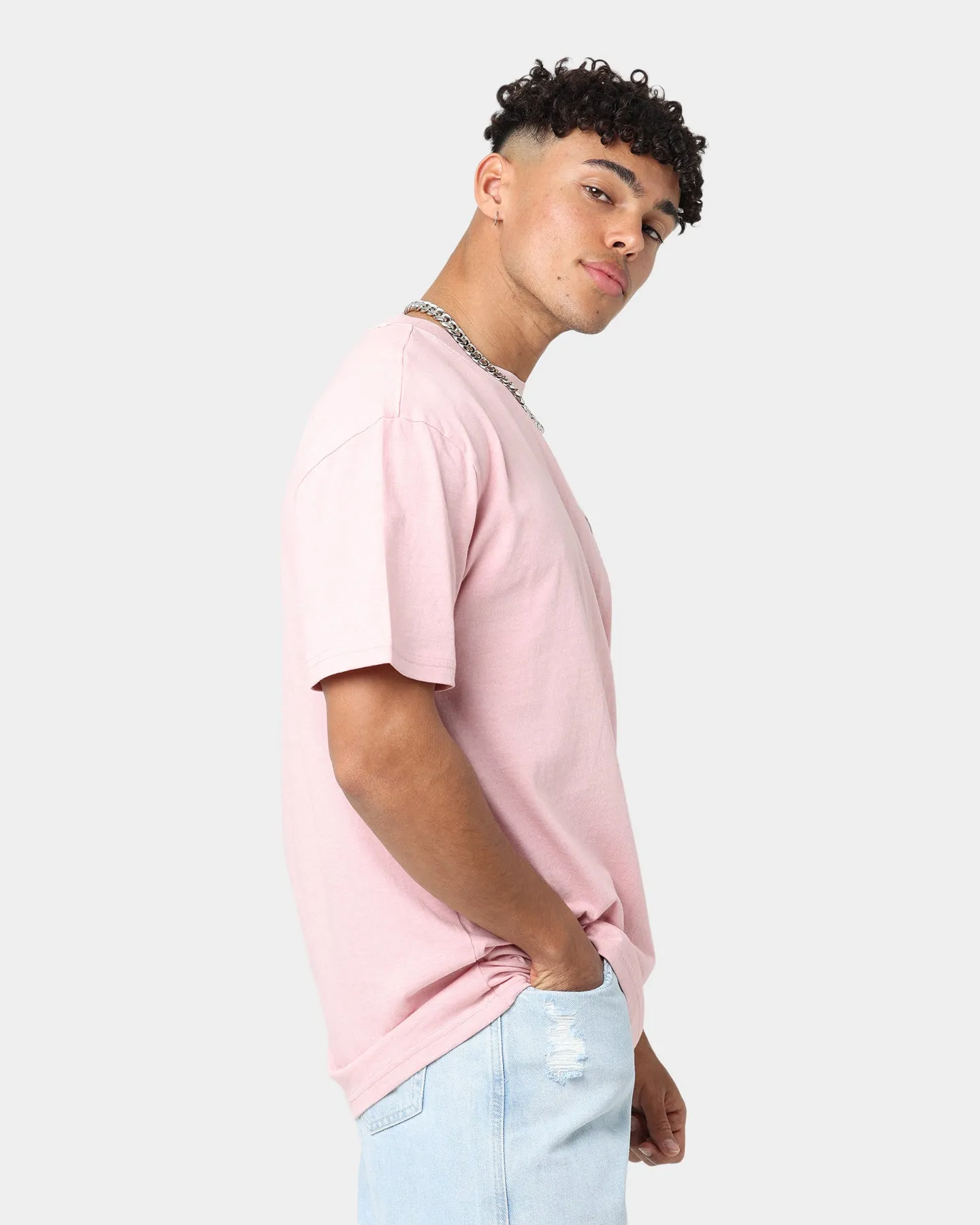 Tommy Jeans Timeless Box T-Shirt Broadway Pink