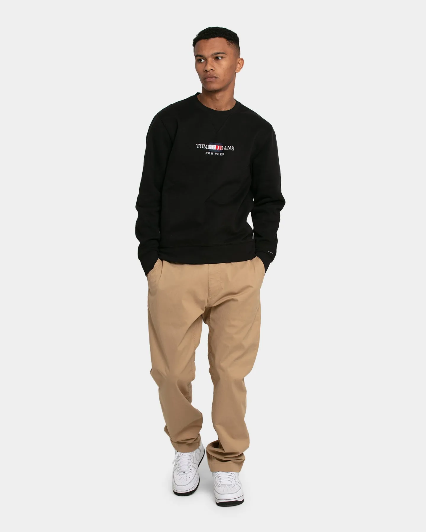 Tommy Jeans Timeless Crewneck Black