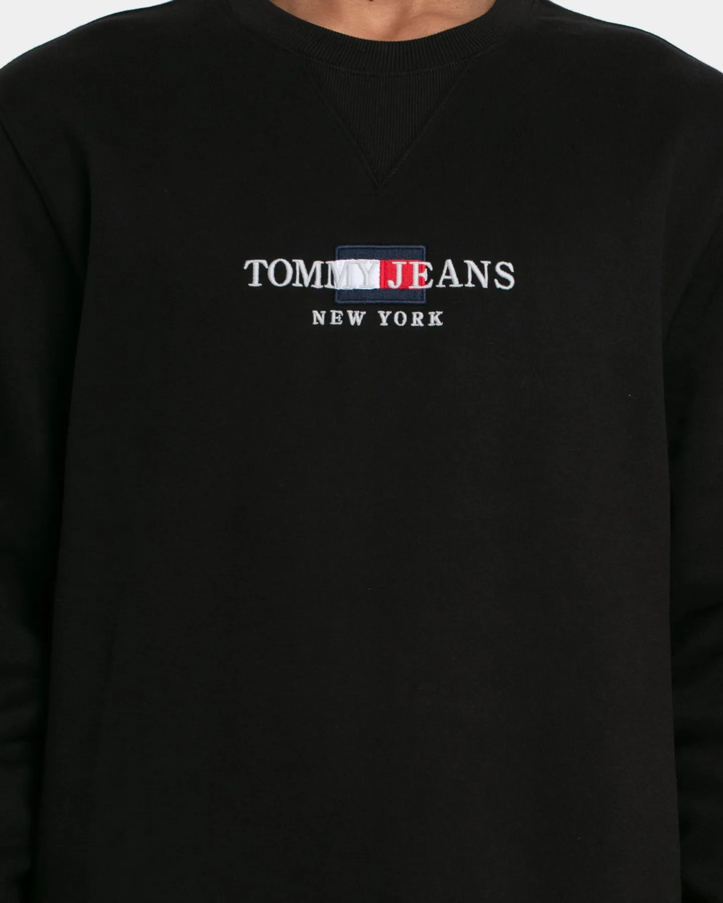 Tommy Jeans Timeless Crewneck Black