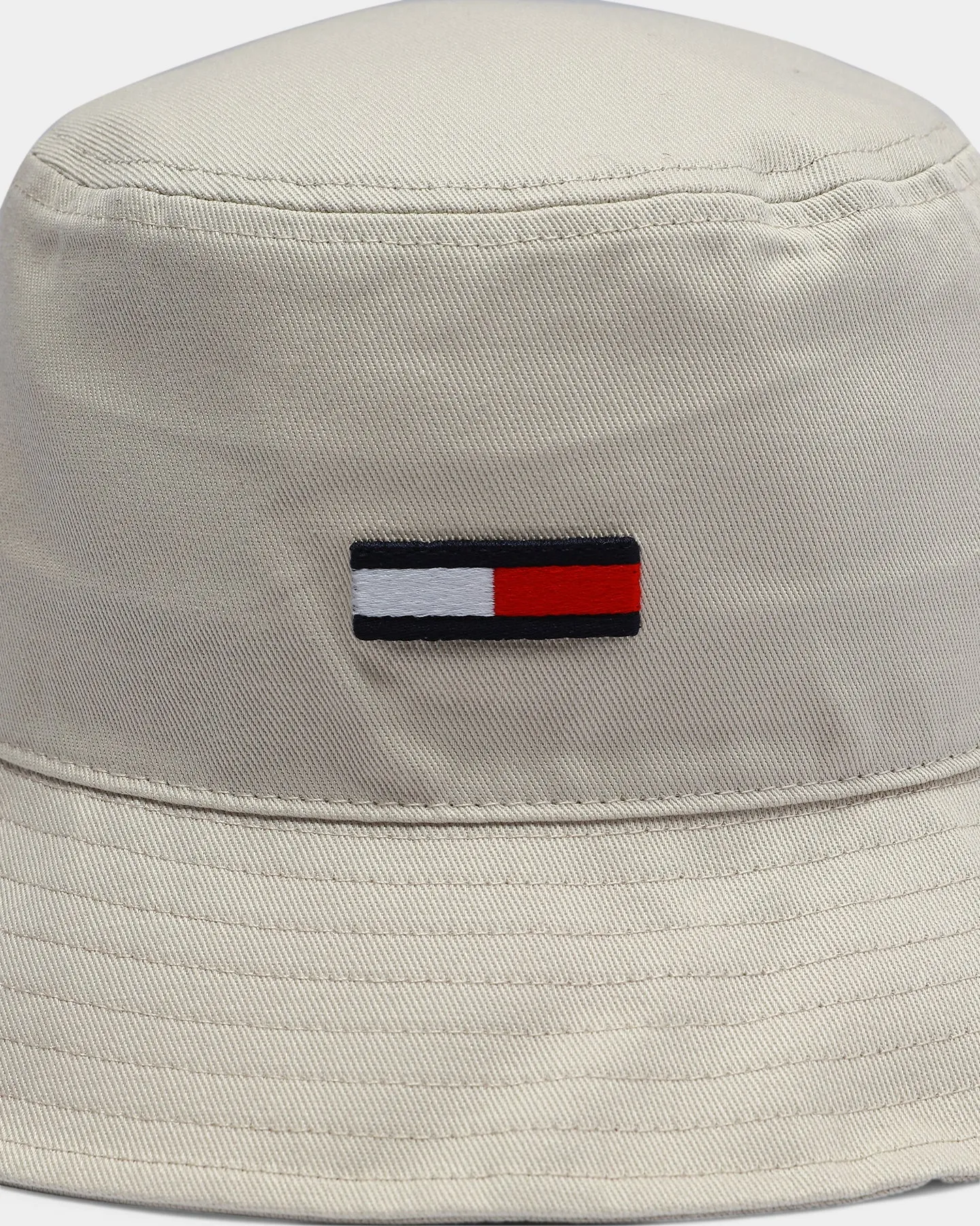 Tommy Jeans TJM Flag Bucket Hat Smooth Stone