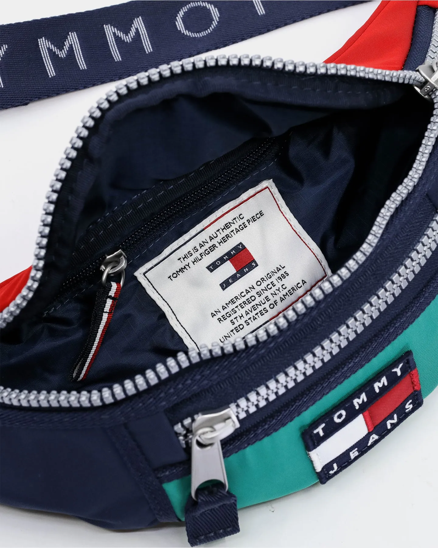 Tommy Jeans TJM Heritage Bumbag Midwest Green