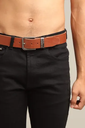 Tommy Jeans TJM Loop Belt 4.0 Tan