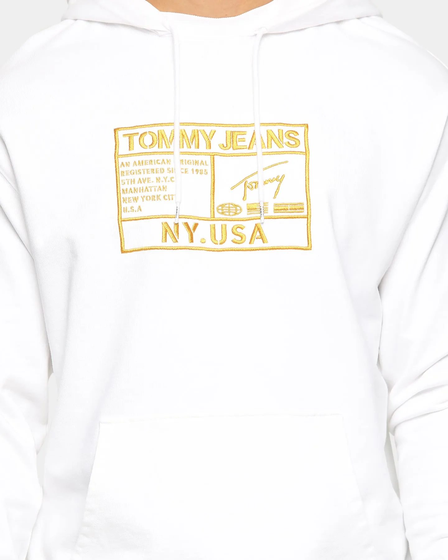 Tommy Jeans TJM Surplus Hoodie Twilight White