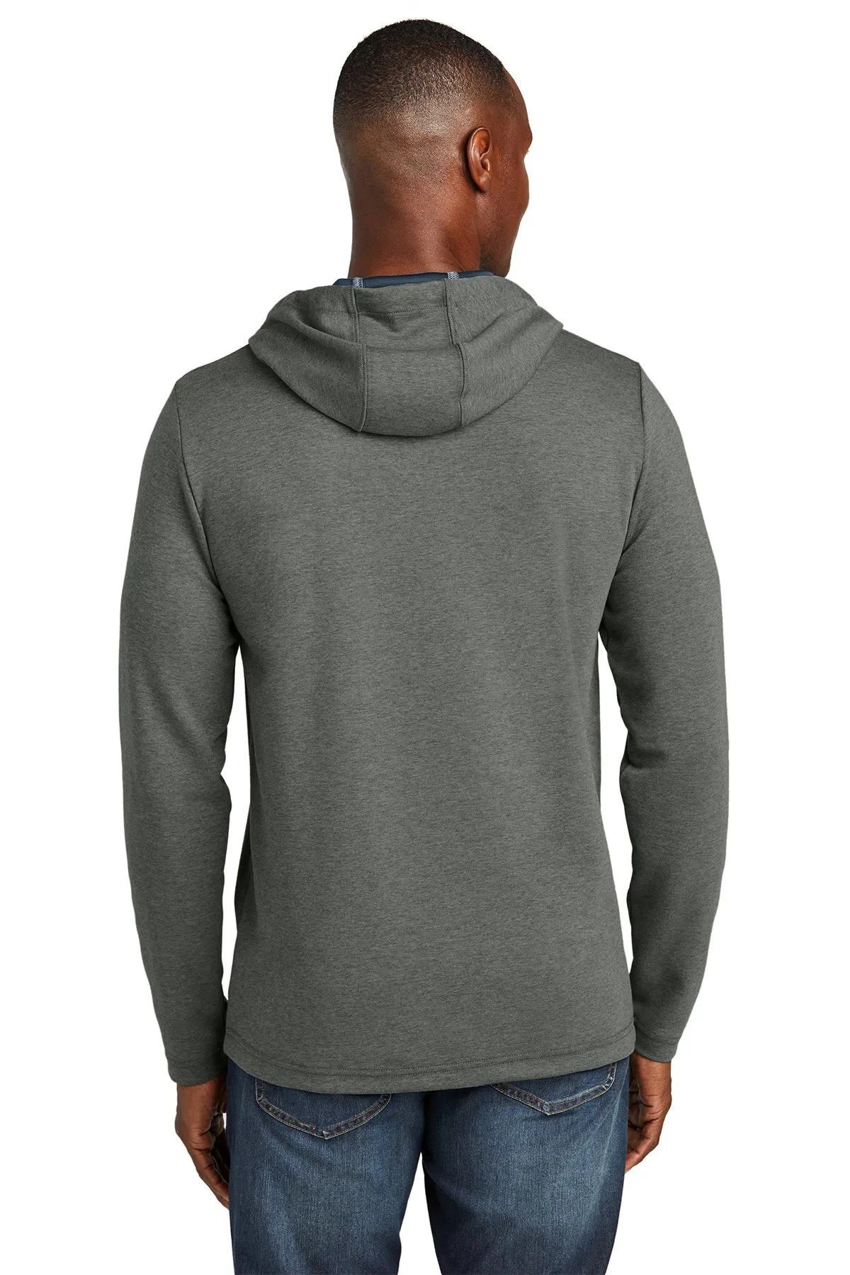 TravisMathew Coveside Customized Hoodies, Dark Grey Heather