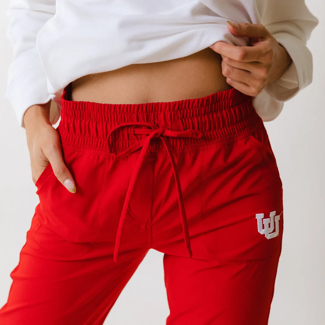 Utah Destination Joggers, Crimson