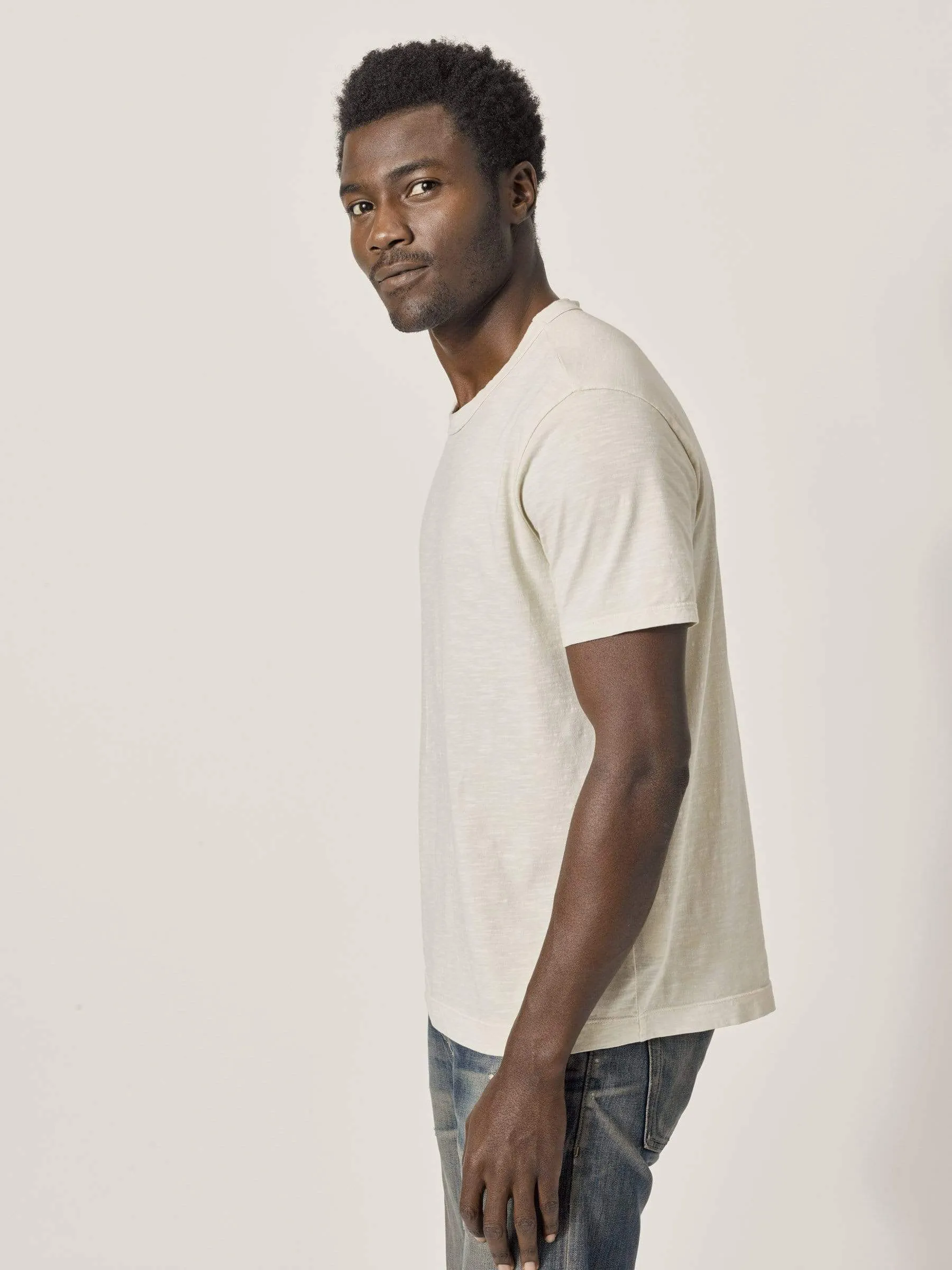 White Sand Venice Wash Slub Classic Tee