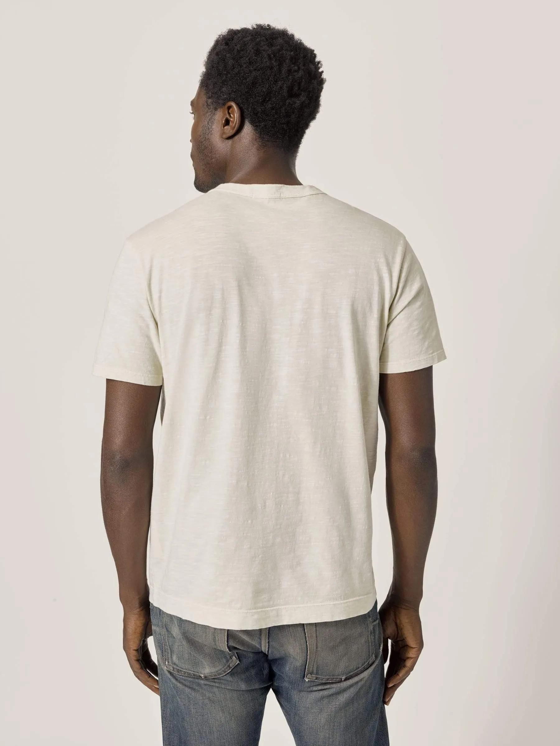 White Sand Venice Wash Slub Classic Tee