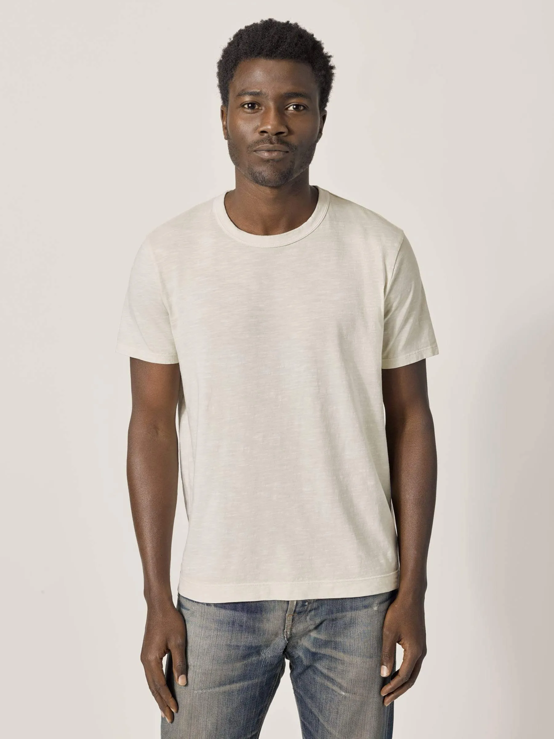 White Sand Venice Wash Slub Classic Tee