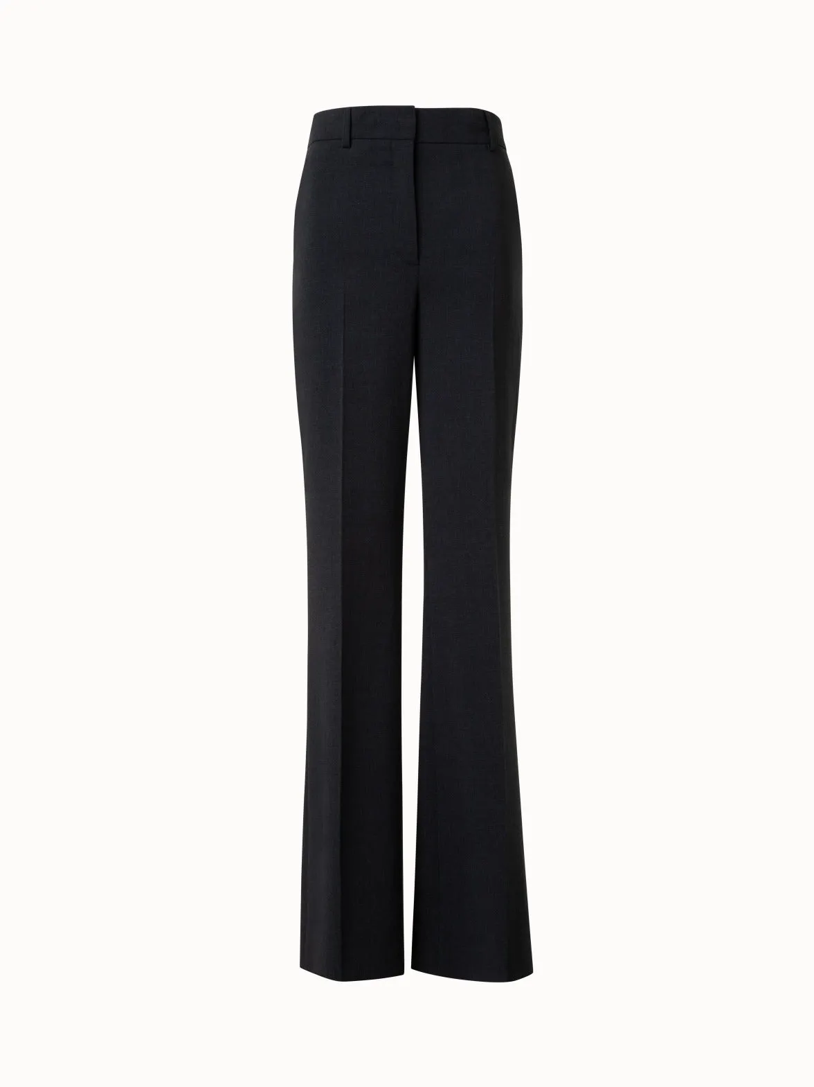 Wide Pants in Wool Double-Face