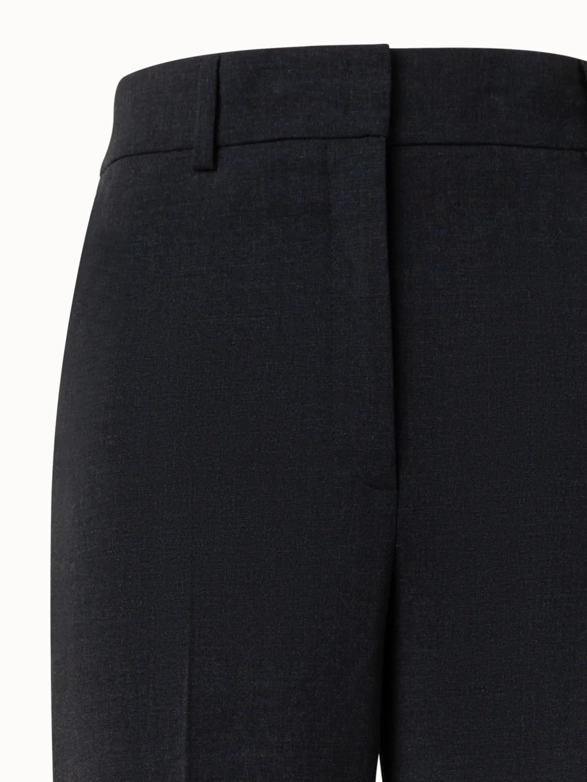 Wide Pants in Wool Double-Face